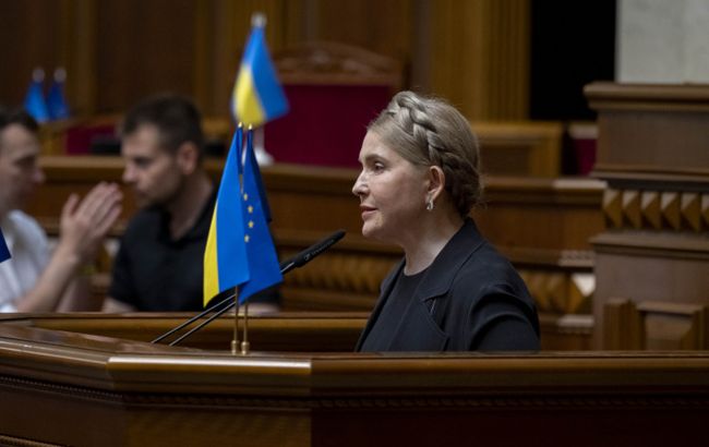 Блокування рахунків та майна за борги: Тимошенко виступила проти законопроєкту №14005