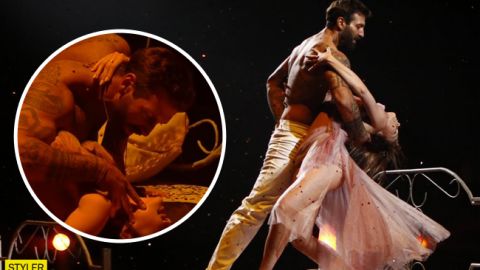 Учасник Танців з зірками показав м'язистий торс в татуюваннях (відео)