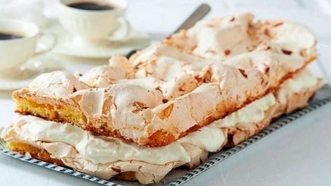 Невесомый, как облачко! Готовим быстрый и самый вкусный норвежский торт