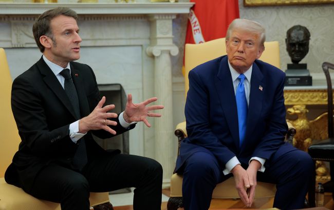 Трамп погодився, що у РФ не було серйозного бажання вести переговори, - Макрон