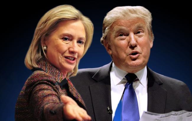Выборы президента в США: Клинтон опережает Трампа на 12%, - опрос