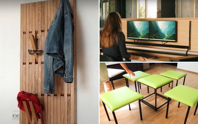 Креативність зашкалює. 5 оригінальних меблів-трансформерів для компактної оселі (відео)