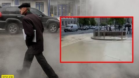 В центре Киева произошло серьезное ЧП (видео)