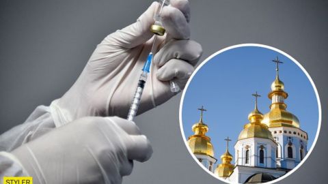 В церквях Украины стали вакцинировать от коронавируса прихожан и паломников