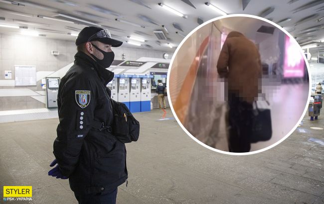 У метро Києва чоловік вирішив влаштувати туалет: "з ким по-п'яні не буває"
