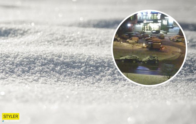 В Киеве уборку снега назвали "утилизацией бюджета" (видео)