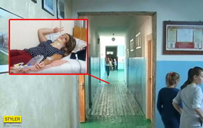 "Била ногами и головой о стену": в Полтавской области в школе избили учительницу (фото)
