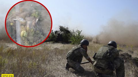 Ніхто з окупантів не втік: з'явилося відео потужної "отвєточки" від ЗСУ на Донбасі
