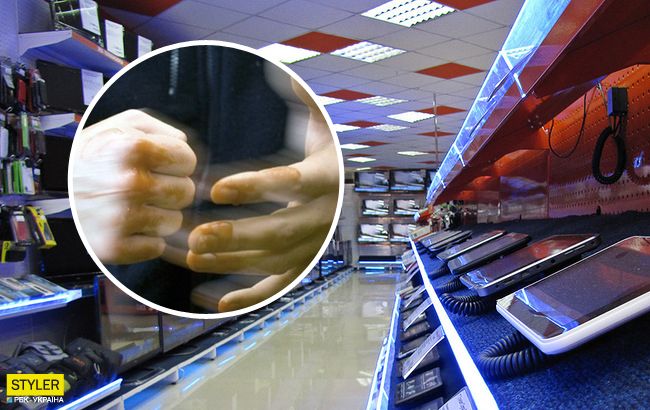 "Коп" ударил девушку по лицу в супермаркете: инцидент в Днепре получил продолжение