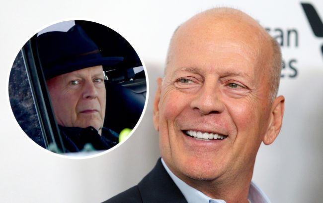 Тяжелобольного Брюса Уиллиса впервые после его диагноза увидели на публике (фото)