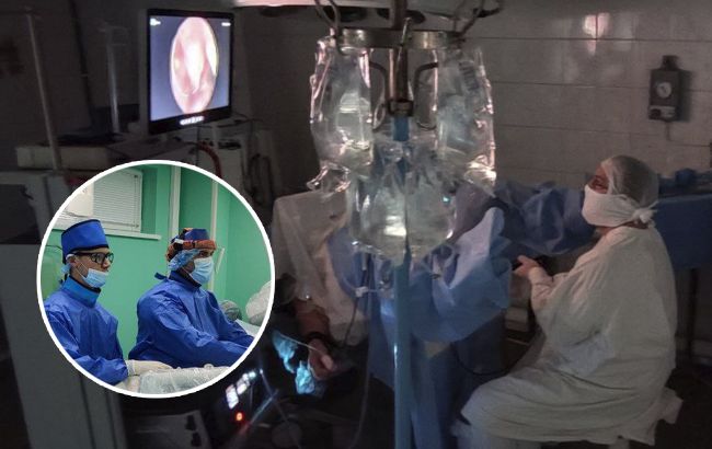 Паники нет: украинские хирурги успешно оперируют пациентов даже без света (фото и видео)