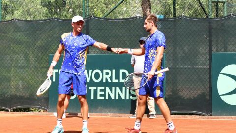 Украина в сухую одолела Доминикану и вышла в Первую мировую группу Кубка Дэвиса