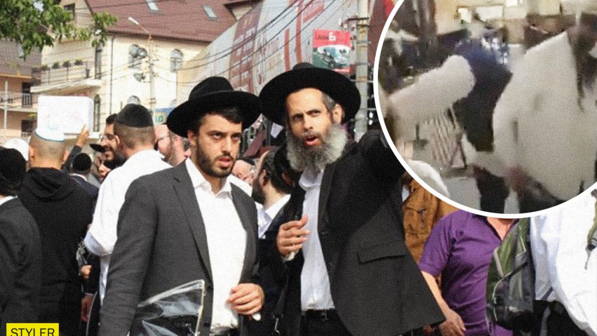 Подростки-хасиды устроили погром на могиле Раби Нахмана в Умани: появилось видео