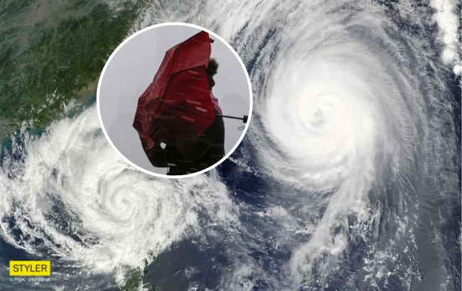 На Україну насувається сильний шторм: карта прогнозу погоди