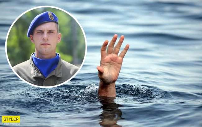 Харьковский солдат спас жизнь утопающего и прослыл героем