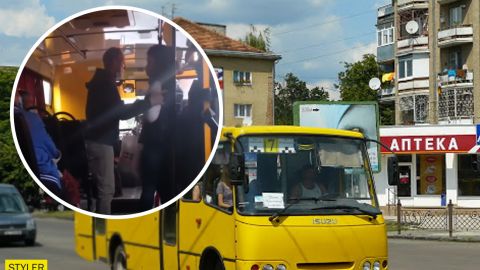 Не поступилася місцем: на Закарпатті п'яний чоловік побив жінку в маршрутці на очах у дитини
