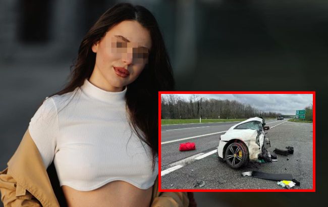 Ferrari разорвало пополам: украинская модель погибла в жутком ДТП в Италии
