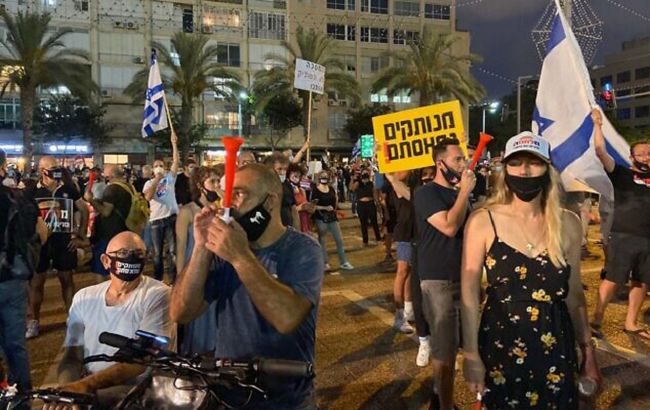 Поліція Ізраїлю застосувала водомети для розгону протестувальників