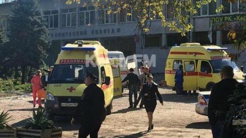 Опубліковано відео вибуху і стрілянини в керченському коледжі