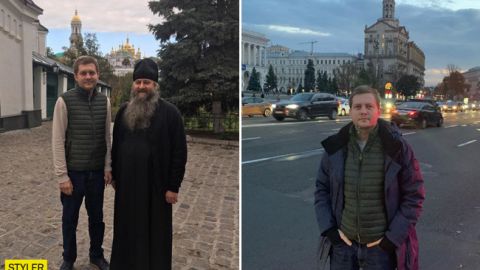 Відомий пропагандист Кремля гуляє по Києву (фото)