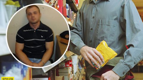 Просто не было денег: в Киеве студент украл из магазина батончиков на 2000 грн