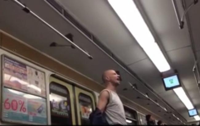 "Ісус" в метро: "Мене порізали на Теремках-2"