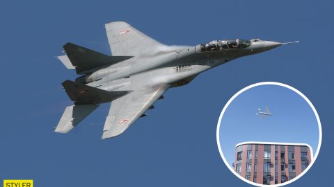 У небі над Києвом помітили винищувачі і 285-тонну "Мрію": що відбувається