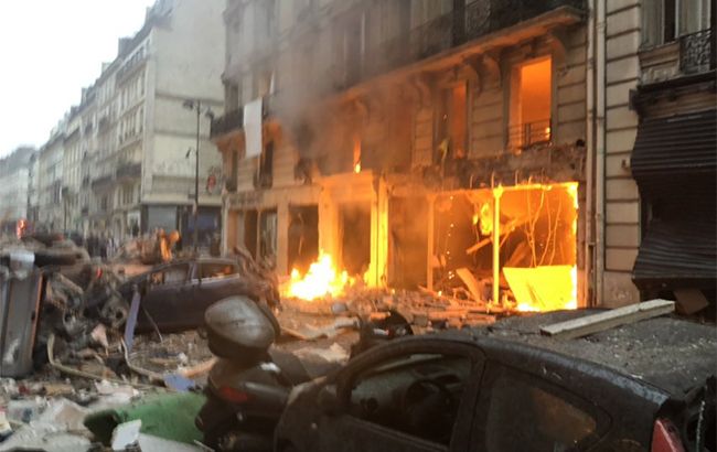 У Парижі стався сильний вибух