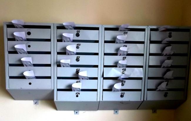 У киевлян массово воруют почтовые ящики