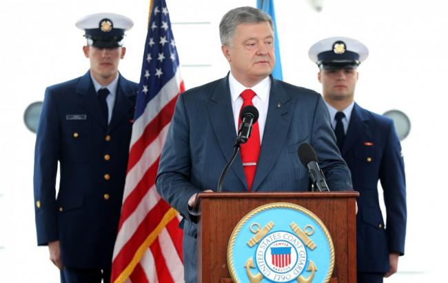 Декларацию США о непризнании аннексии Крыма разместят в офисе Порошенко