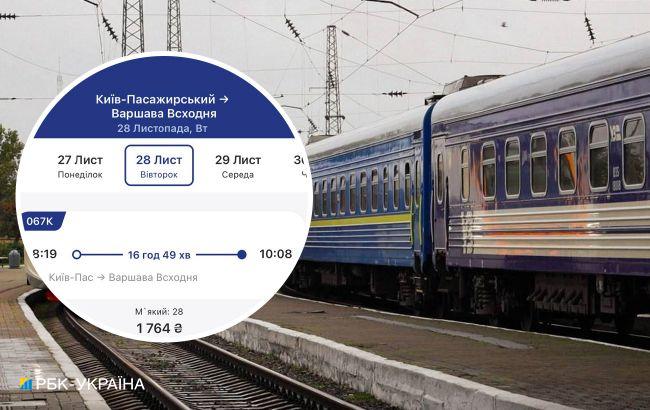Поїзд Київ-Варшава: які враження пасажирів від нововведення у застосунку "УЗ"