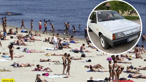 Утрамбували 13 дітей у старий ВАЗ і поїхали в Кирилівку: фото "дикої" витівки