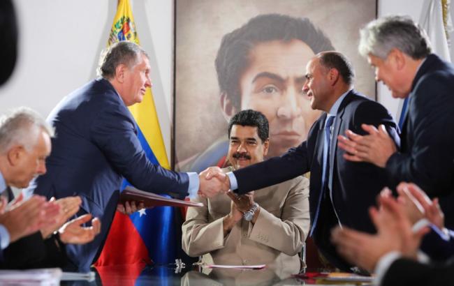 Венесуэла выдала "Роснефти" разрешение на разработку газовых месторождений