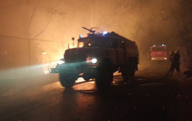 Подрыв пожарной машины в Луганской области: появились подробности