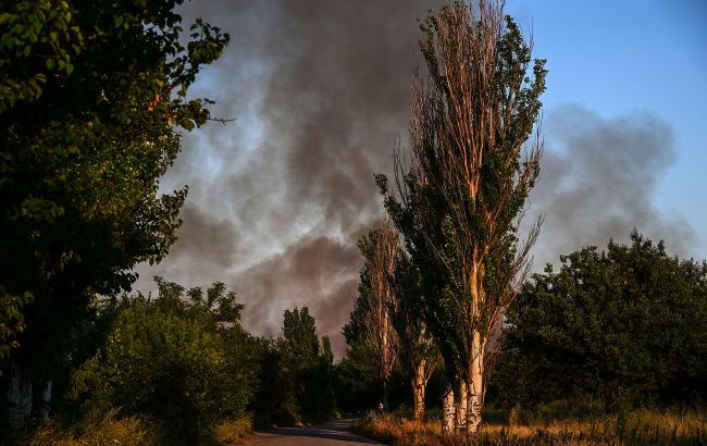 Окупанти обстріляли Нікопольський район та пошкодили лінію електропередач
