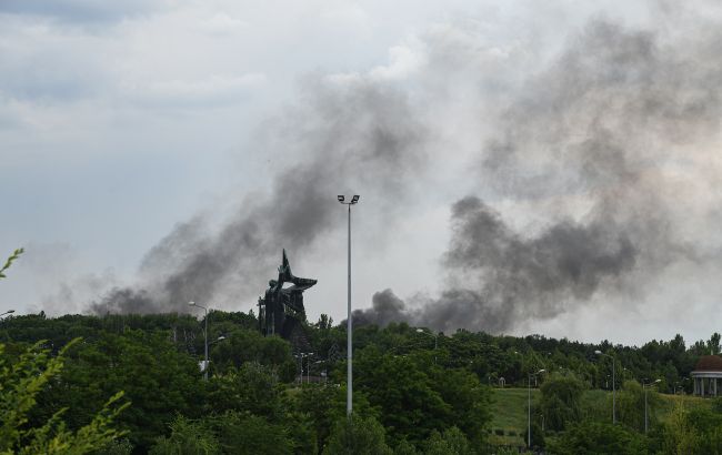 У Донецьку пролунав вибух: в одному з районів помітили дим