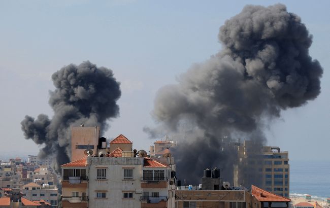 Сирены, взрывы и 150 ракет на Тель-Авив. ХАМАС атакует центральную часть Израиля