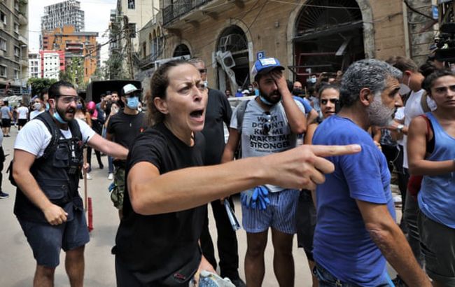 В Бейруте начались антиправительственные протесты