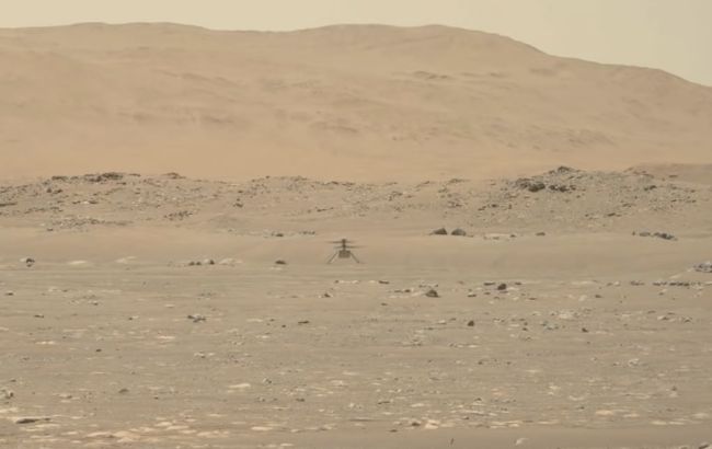 NASA показало неймовірне відео першого польоту дрона на Марсі
