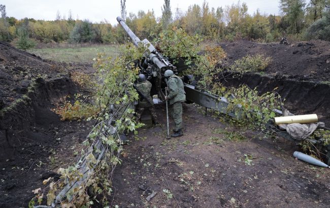 Россияне начали строить новые укрепления на Донбассе (фото)
