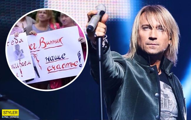 Під Києвом відважна фанатка Винника пройшла заради нього 30 км