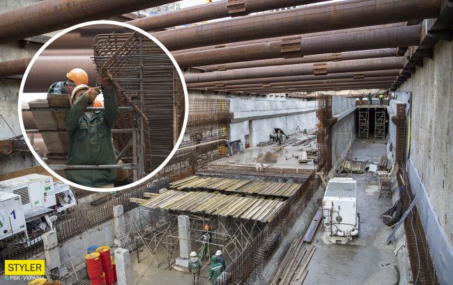 Як будують метро на Виноградар у Києві: з'явилося нове відео