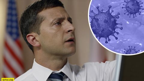 Зеленський "передбачив" карантин в Україні ще у серіалі "Слуга народу" (відео)