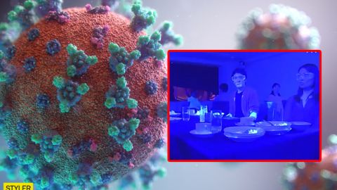 На відео показали, як одна людина заражає COVID-19 десятьох на відстані