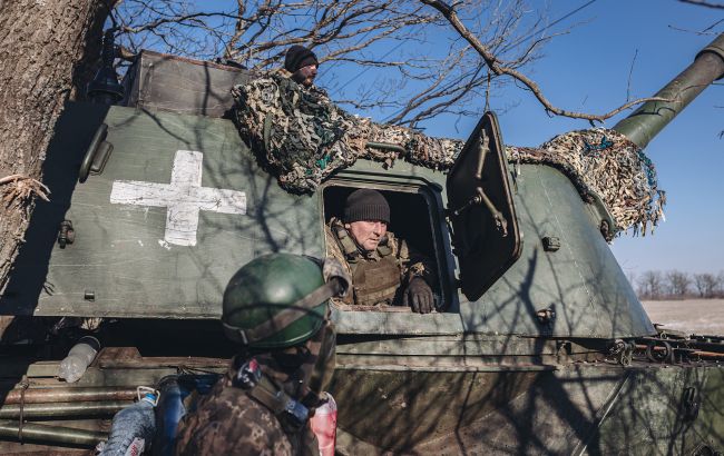 Британская разведка показала свежую карту боевых действий в Украине