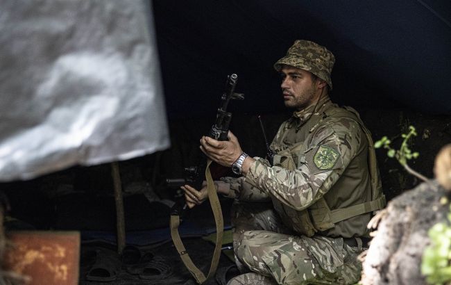 В Донецкой области пограничники сбили дрон оккупантов