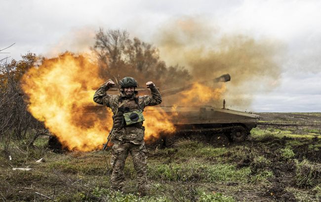 Украинские военные уничтожили российскую САУ одним выстрелом (видео)