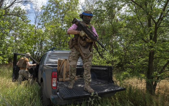 Полк "Скала" відкинув ворога на 3 км від адмінкордону Дніпропетровської області