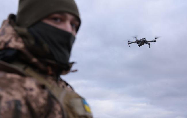 В Минобороны показали украинский дрон с искусственным интеллектом SAKER SCOUT