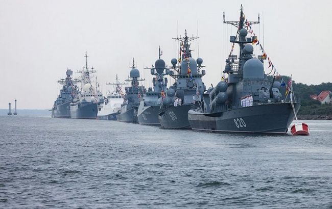 РФ вывела в Черное море 24 корабля, среди них есть ракетоносители с "Калибрами"